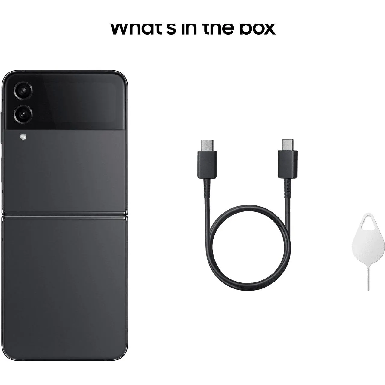 Samsung Galaxy Z Flip4 5G 256GB Flip phone in Graphite