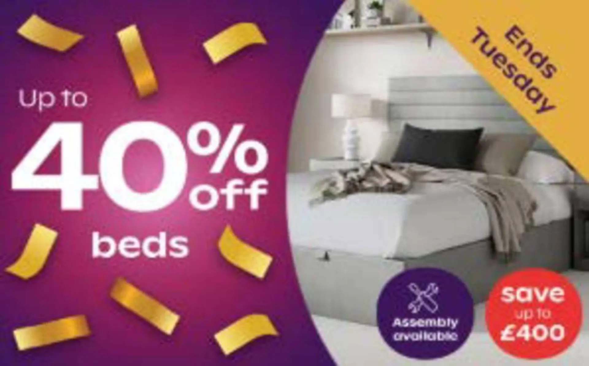 Bensons for Beds leaflet from 30 April to 13 May 2026 - Catalogue Page 1