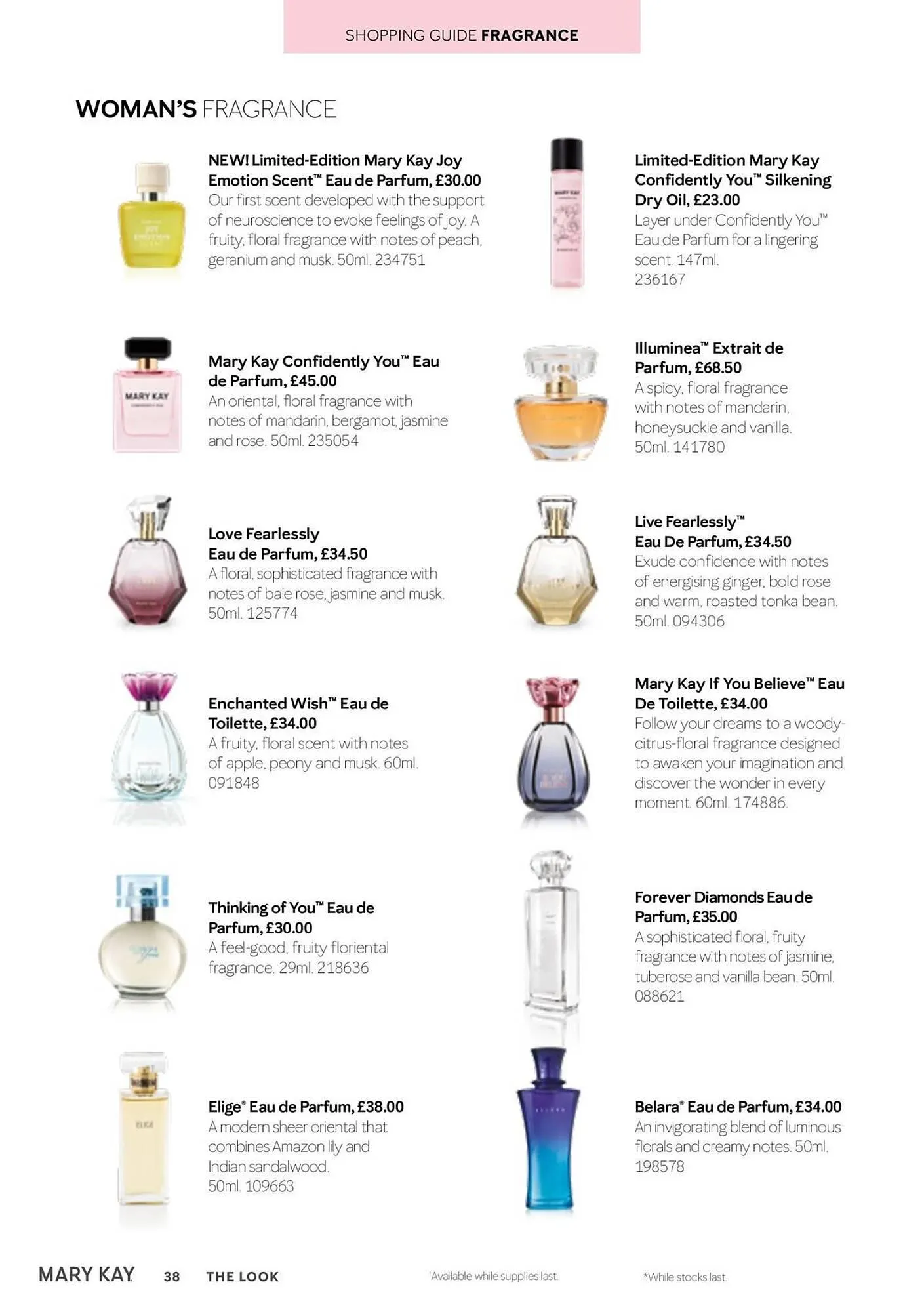 Mary Kay catalogue from 1 January to 31 March 2026 - Catalogue Page 38