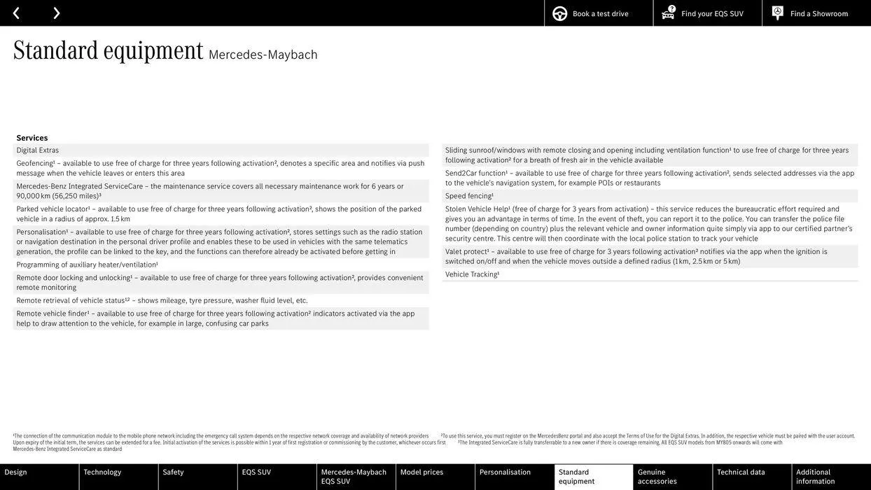 Mercedes Benz New EQS SUV from 22 August to 22 August 2025 - Catalogue Page 50