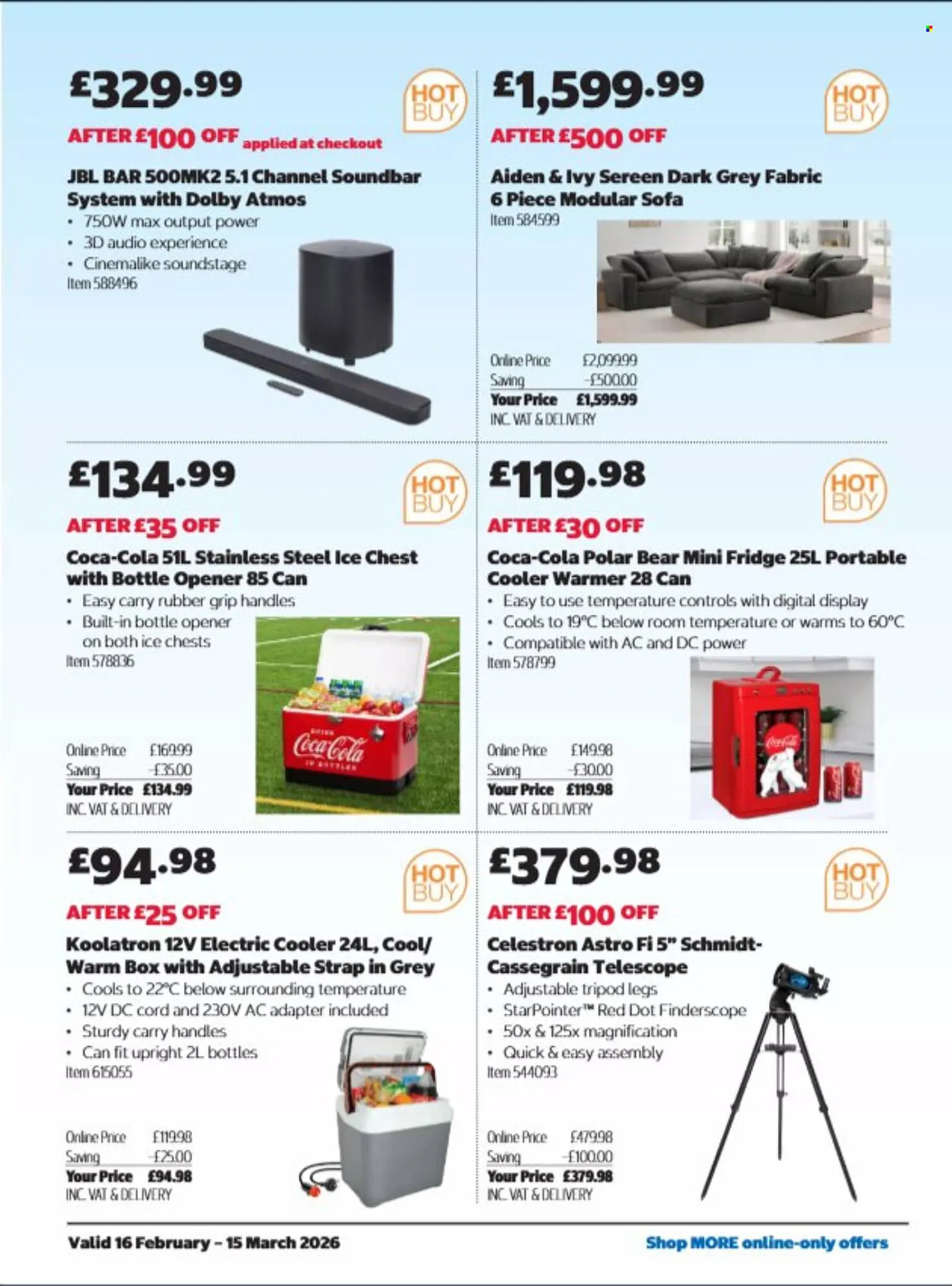 Costco leaflet from 16 February to 15 March 2026 - Catalogue Page 37
