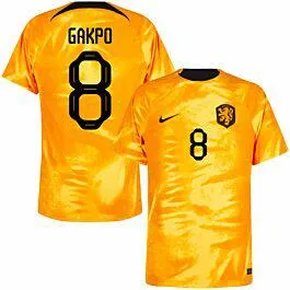 Nike Holland Home Dri-Fit ADV Match Gakpo 8 Shirt 2022-2023 (Official Printing)