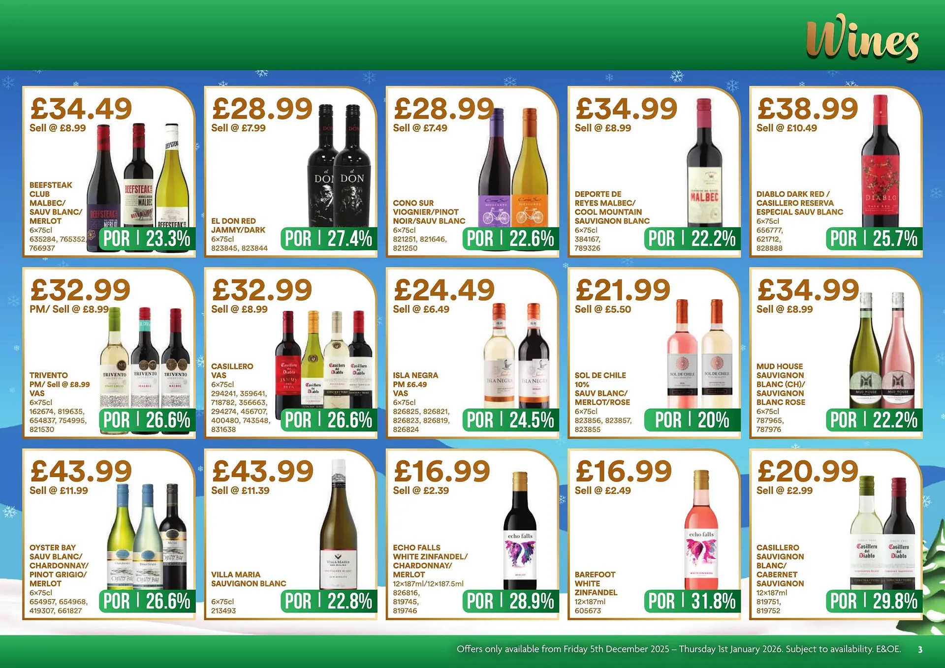 Bestway leaflet from 5 December to 1 January 2026 - Catalogue Page 3