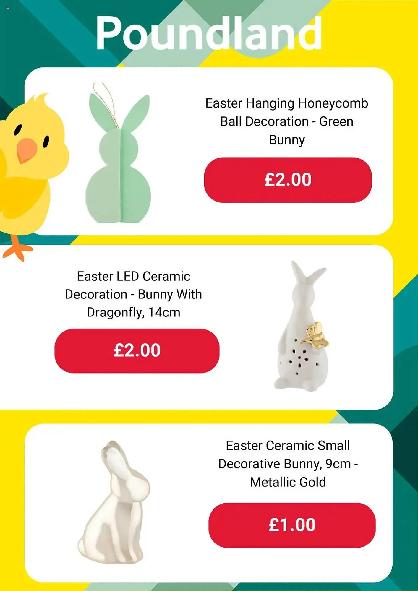 Poundland leaflet from 14 April to 13 May 2025 - Catalogue Page 4