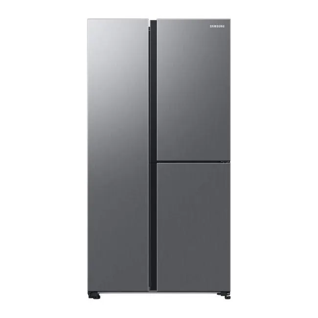 Samsung 645 Litre Side-By-Side American Fridge Freezer - Silver