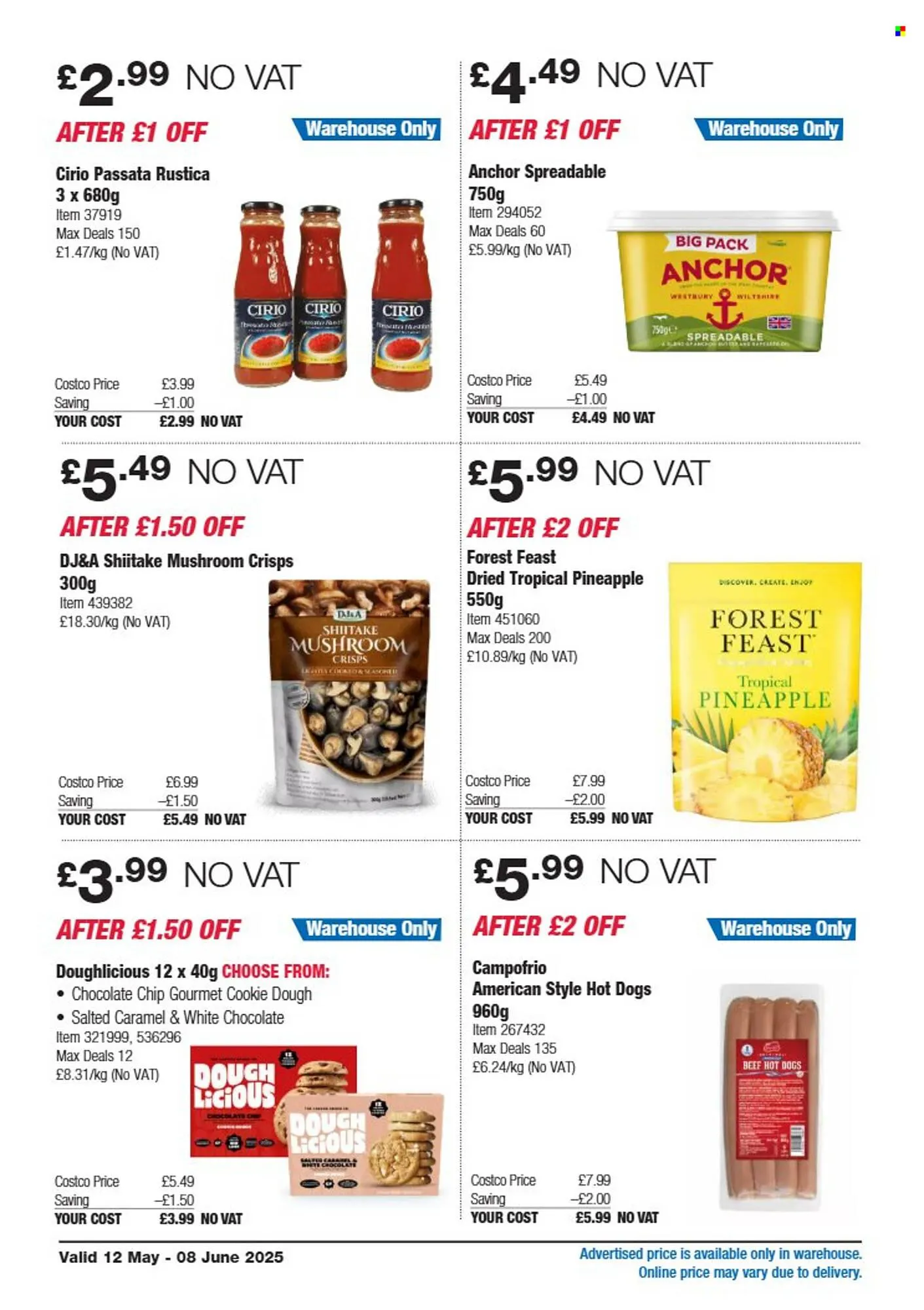 Costco leaflet from 12 May to 8 June 2025 - Catalogue Page 12