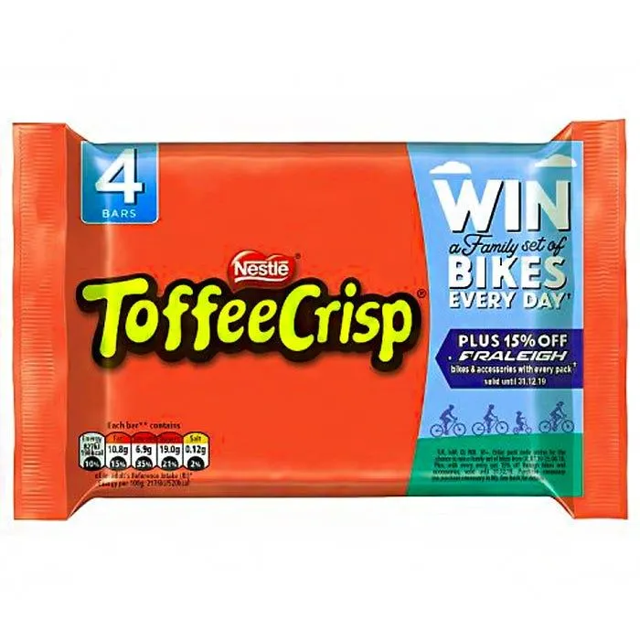 Nestle Toffee Crisp 4 Pack
