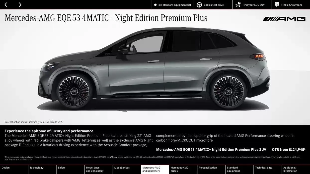 Mercedes Benz New EQE SUV from 25 October to 25 October 2025 - Catalogue Page 38