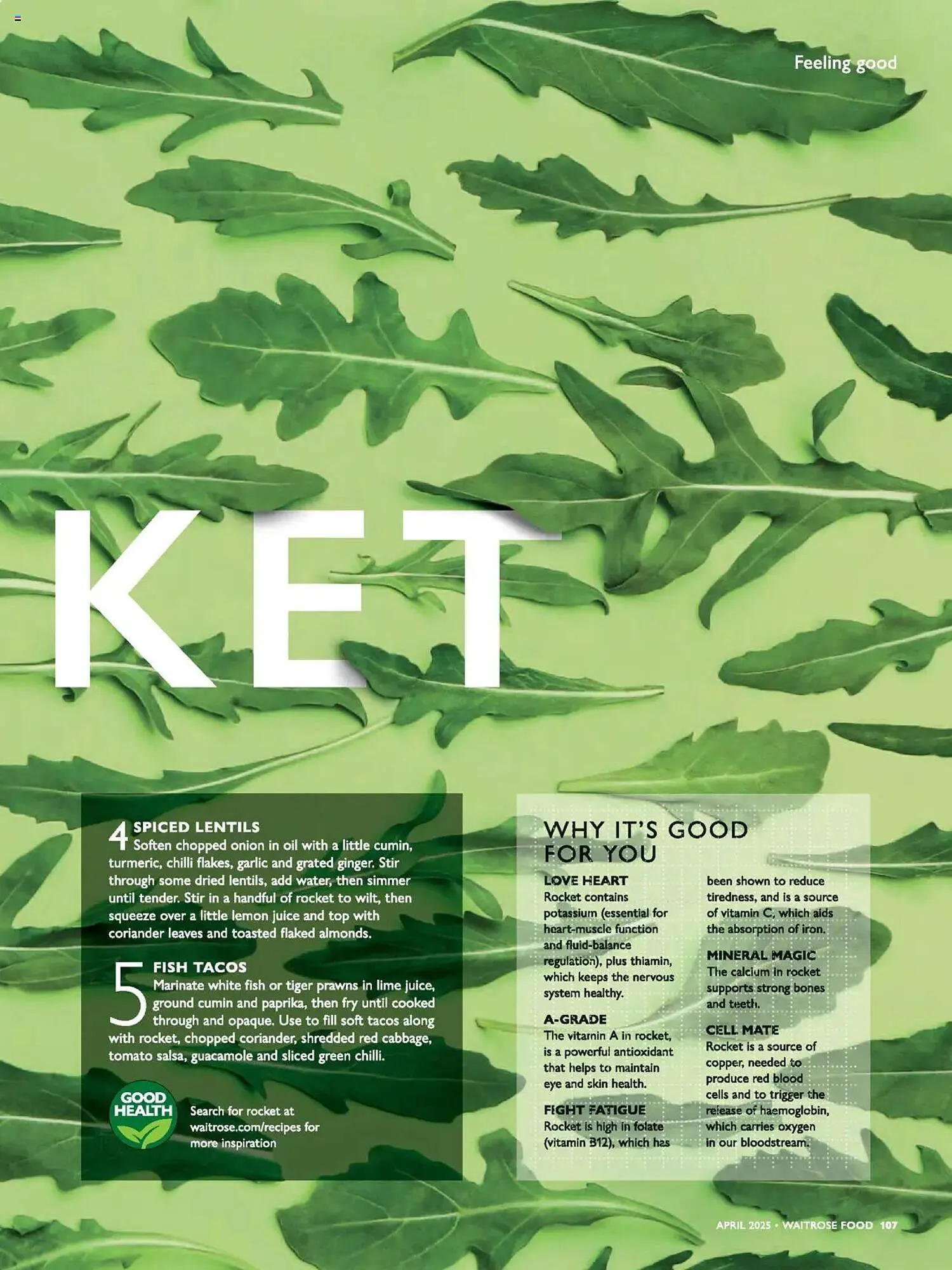 Waitrose leaflet from 26 March to 30 April 2025 - Catalogue Page 107