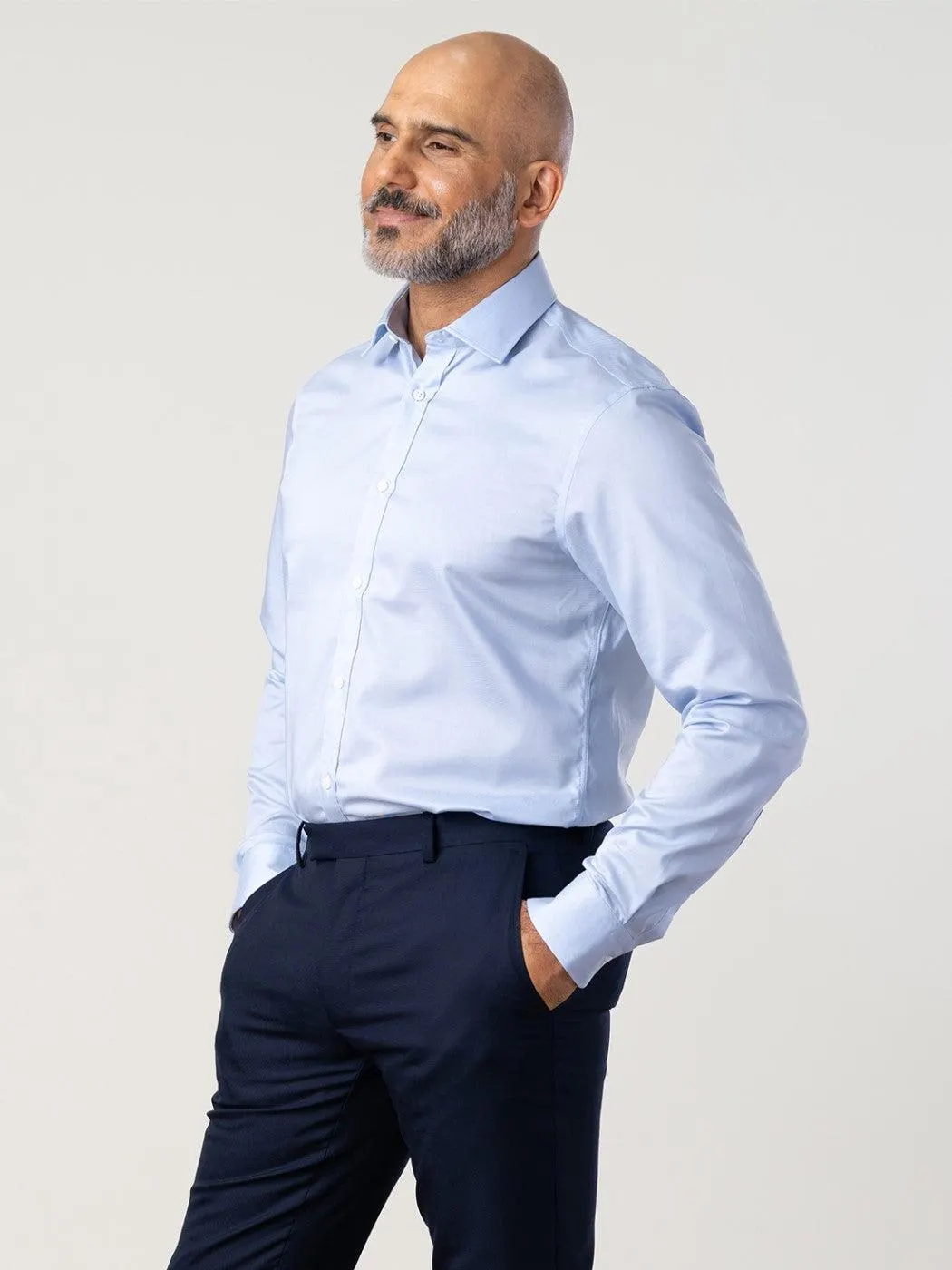 Max Performance Regular Fit Blue Shirt