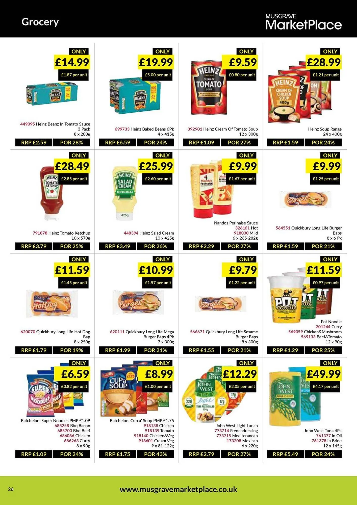 Musgrave MarketPlace leaflet from 23 June to 13 July 2025 - Catalogue Page 26