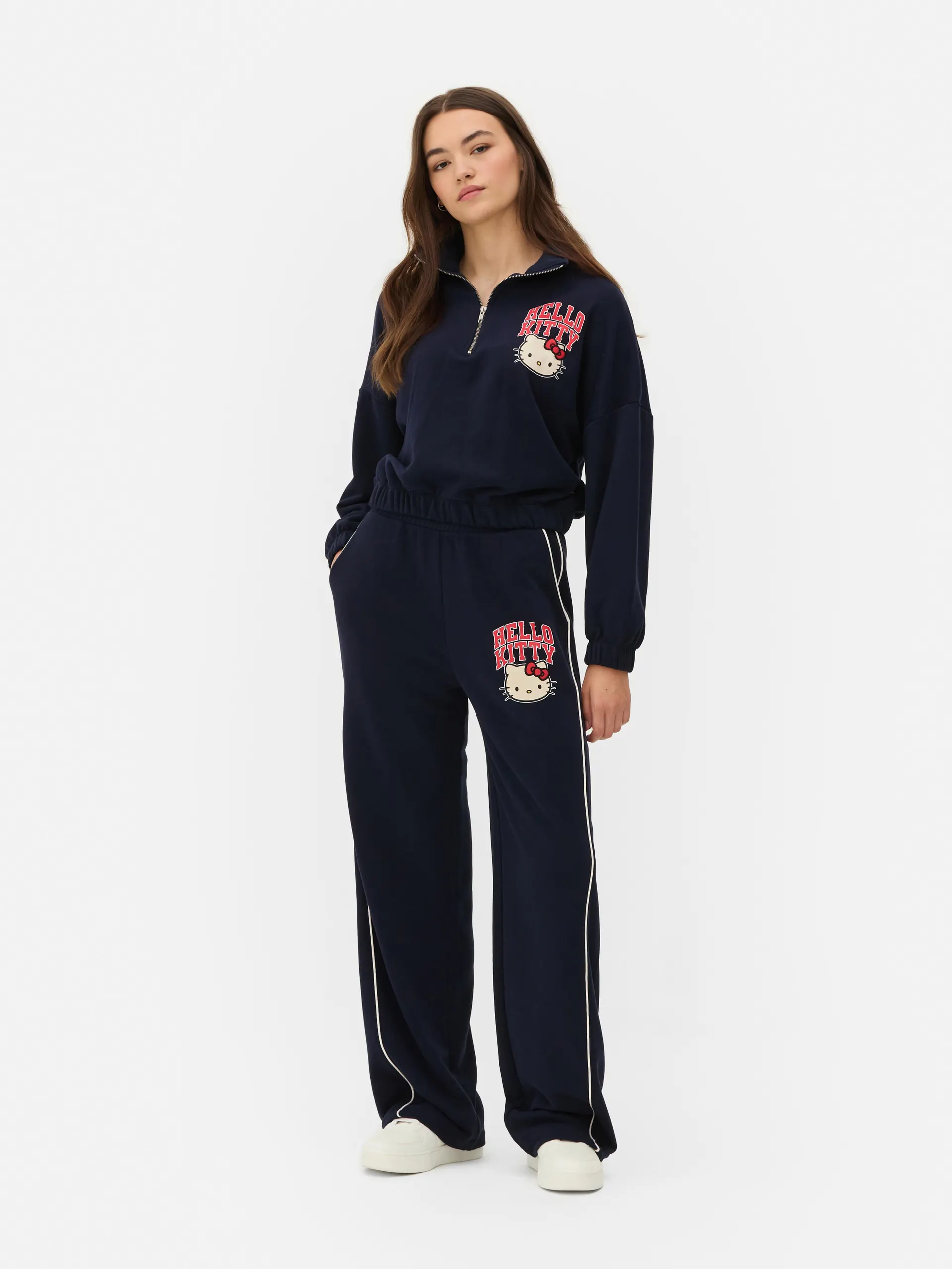 Hello Kitty Half-Zip Sweatshirt