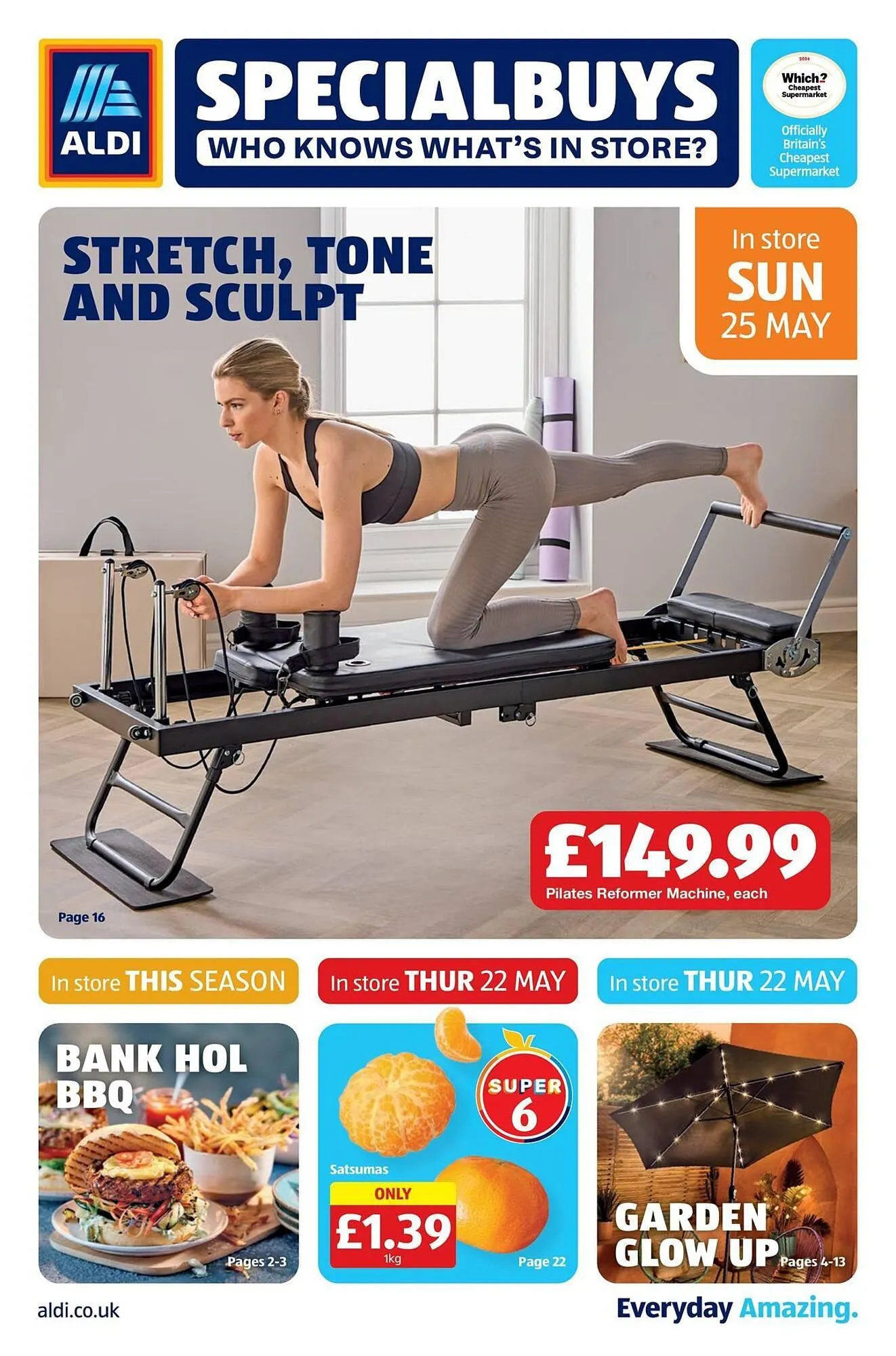 Aldi leaflet from 16 May to 22 May 2025 - Catalogue Page 1