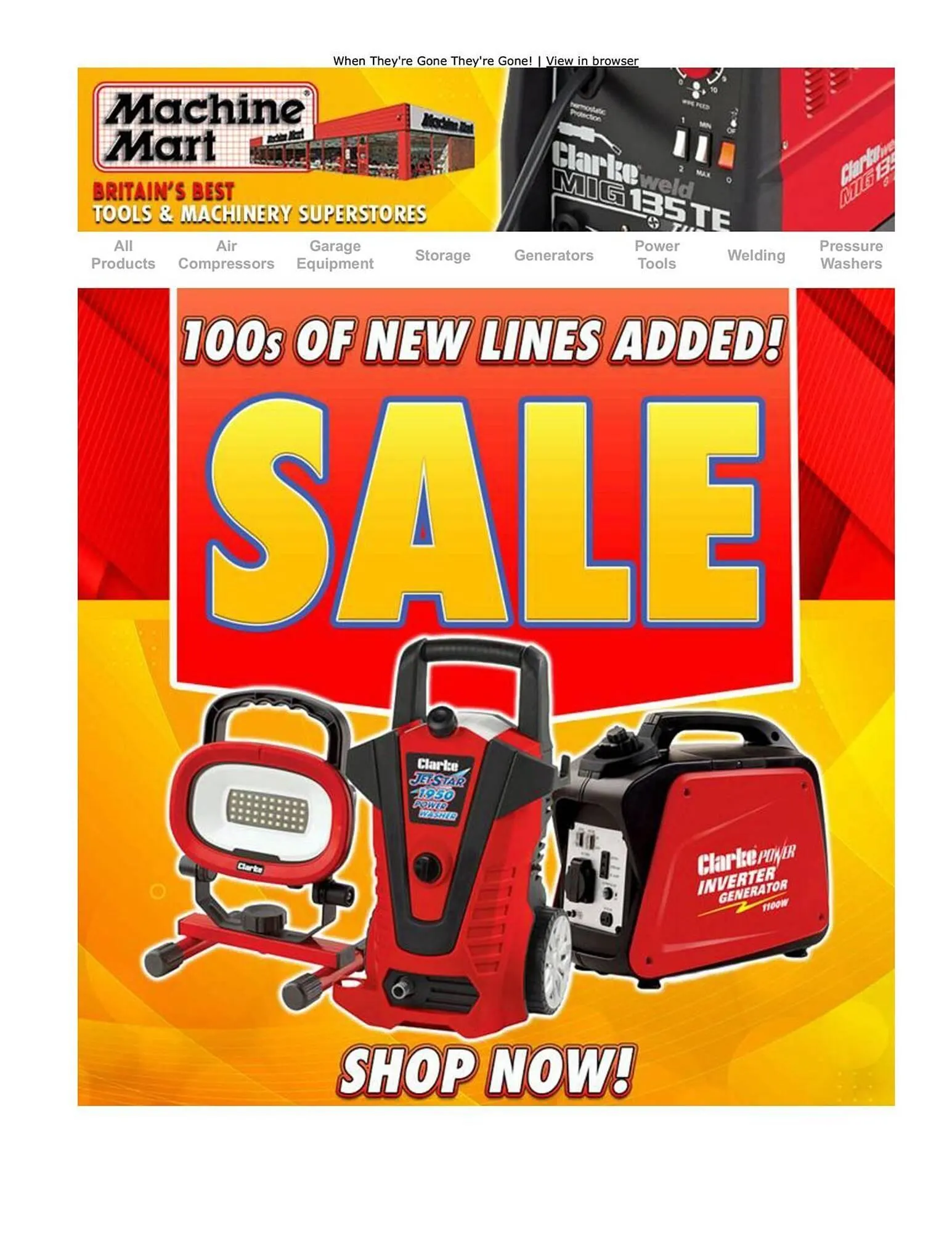 Machine Mart leaflet - 1