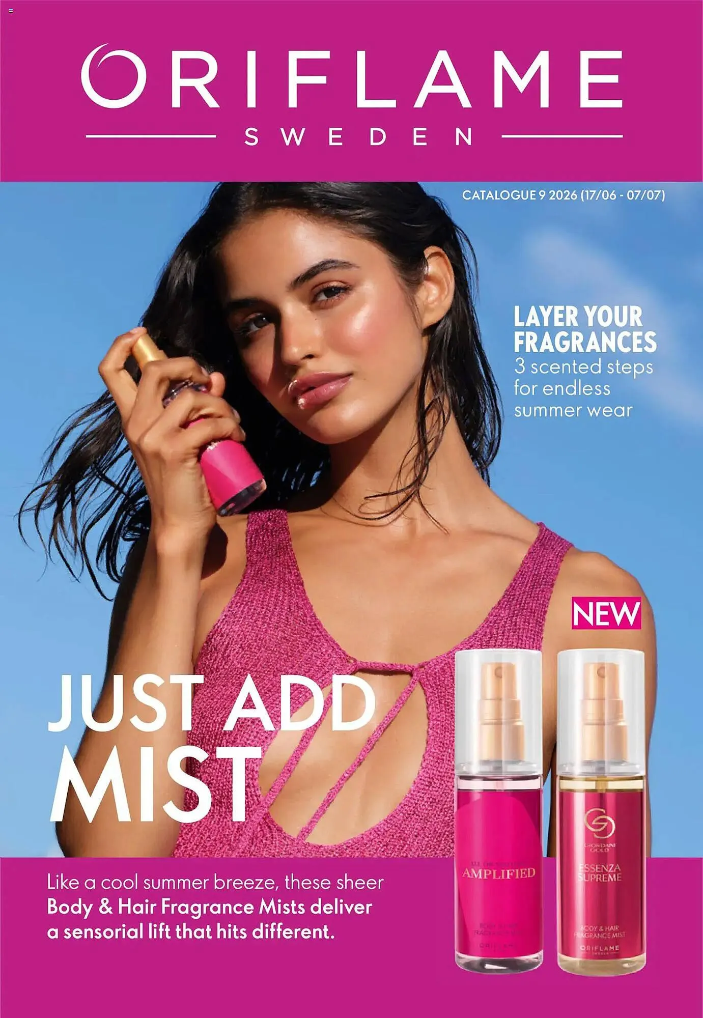 Oriflame catalogue from 17 June to 8 July 2026 - Catalogue Page 1