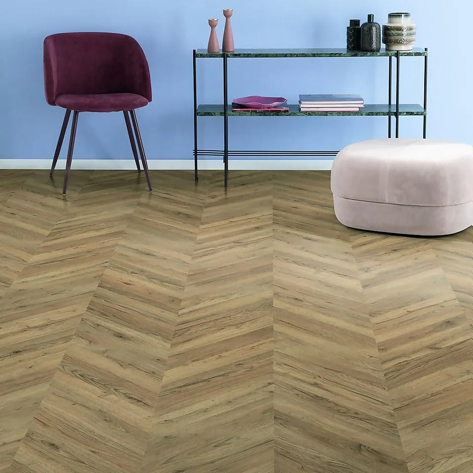 EGGER HOME Dark Luanda Oak 8mm Laminate Flooring - 2.53 sqm Pack