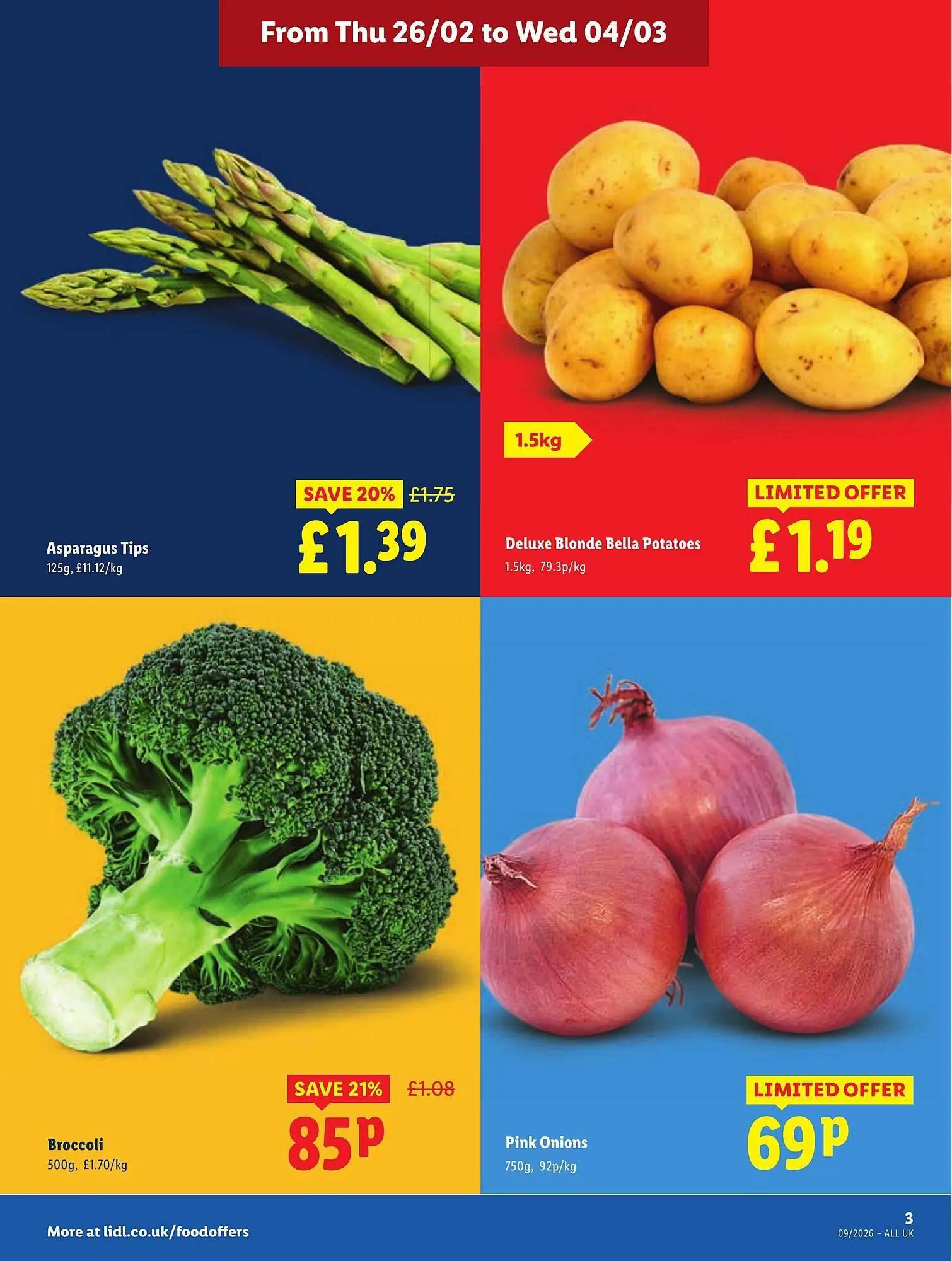 Lidl leaflet from 26 February to 4 March 2026 - Catalogue Page 3
