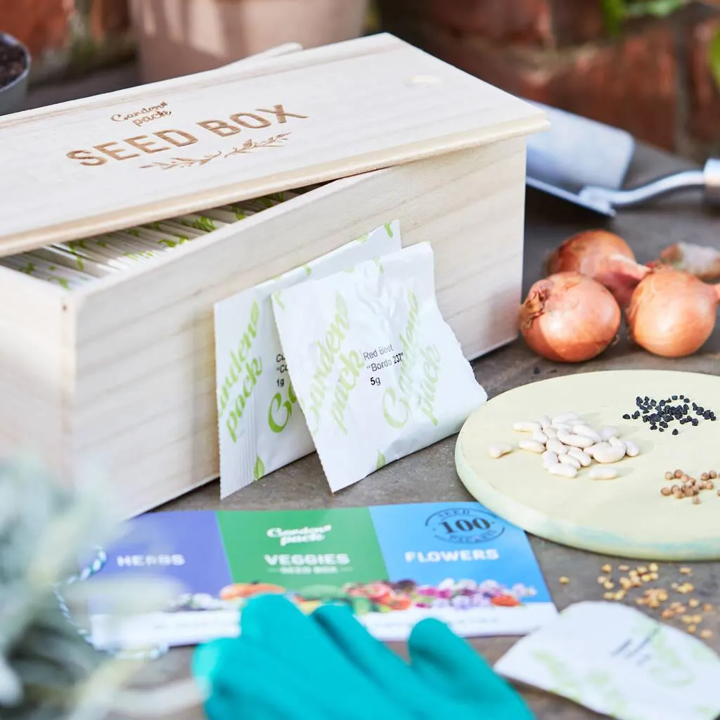 Grow Your Own Gardening Kit With 100 Seed Varieties