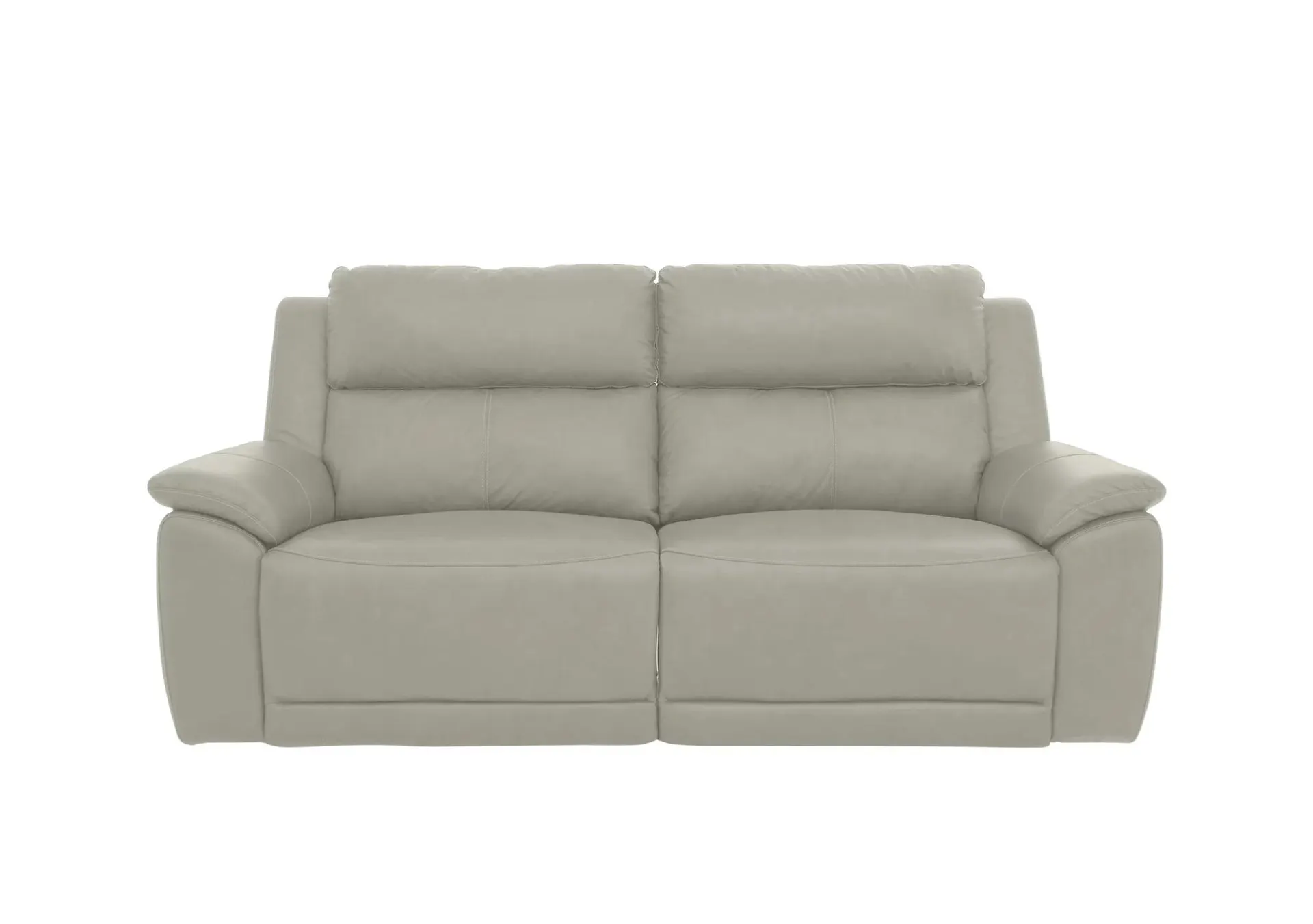 Utah 3 Seater Leather Power Recliner Sofa