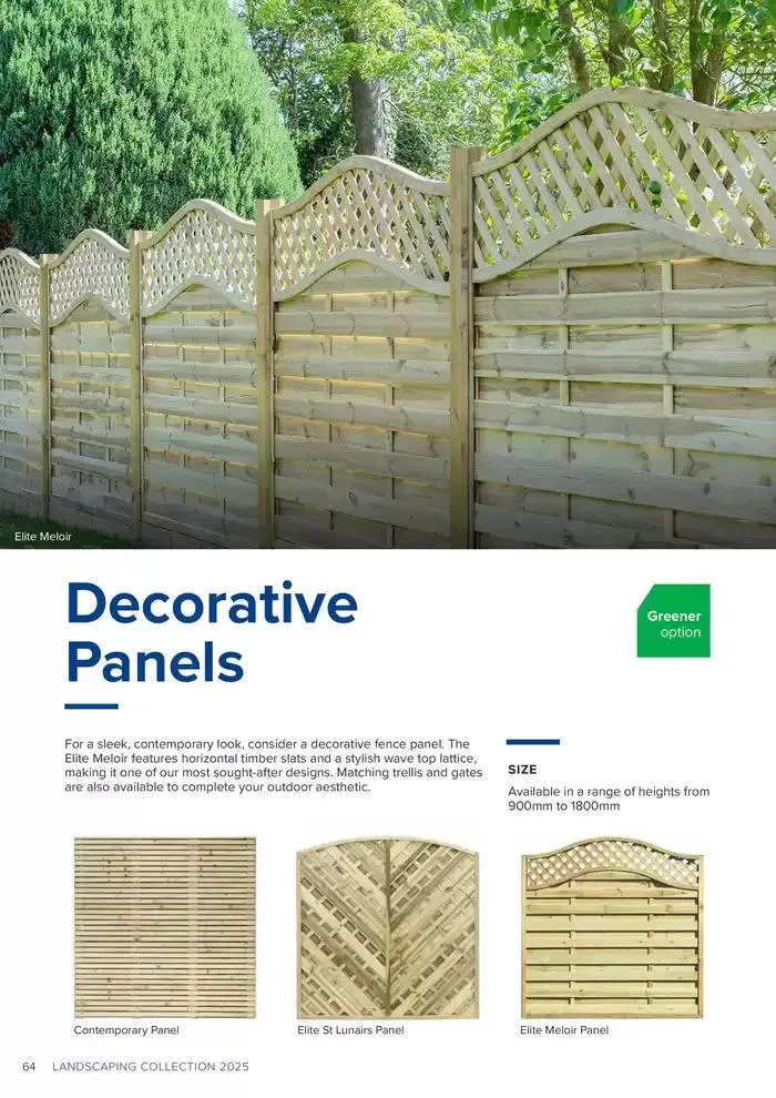Landscaping  from 4 March to 31 December 2025 - Catalogue Page 64