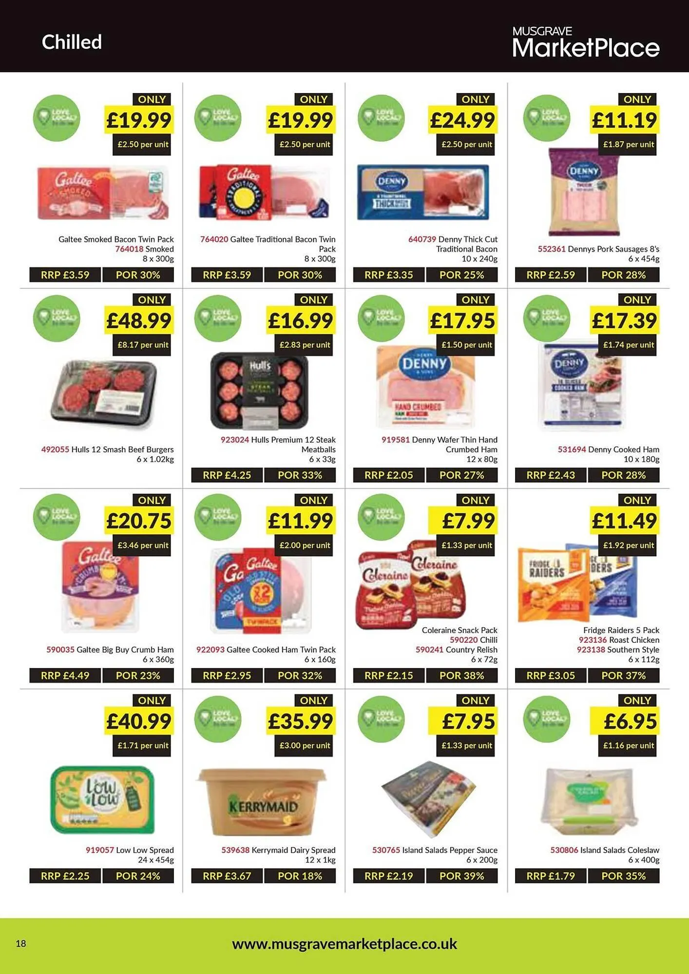 Musgrave MarketPlace leaflet from 14 July to 3 August 2025 - Catalogue Page 18