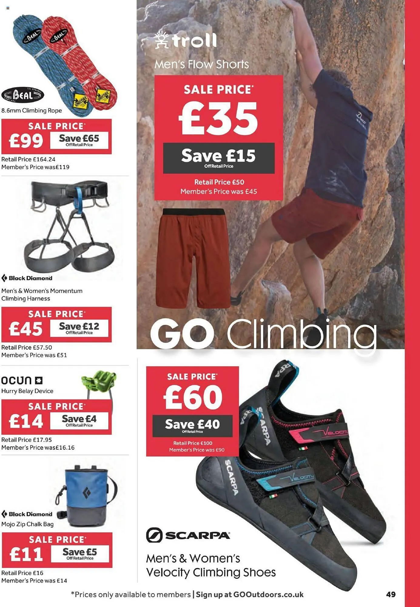GO Outdoors Weekly Offers from 13 July to 13 September 2023 - Catalogue Page 49