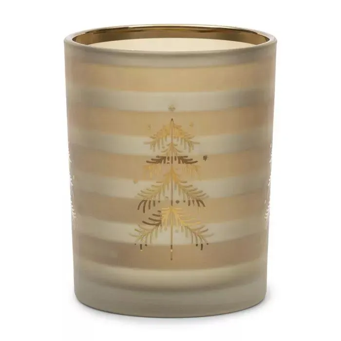 Votive Frosted Christmas Tree