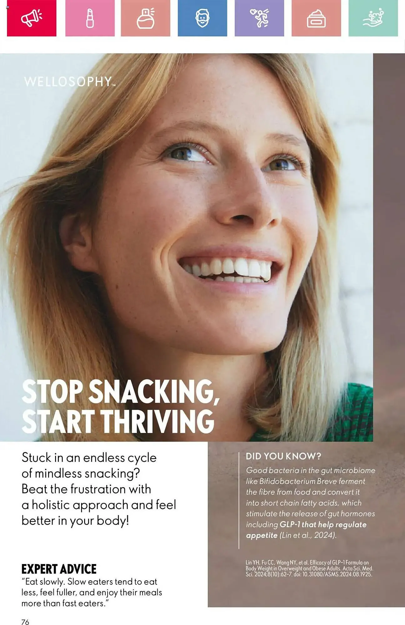 Oriflame leaflet from 17 April to 7 May 2025 - Catalogue Page 76