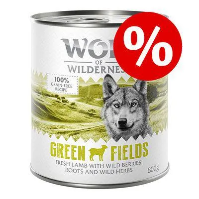 24 x 800g Wolf of Wilderness Wet Dog Food – £10 Off!*