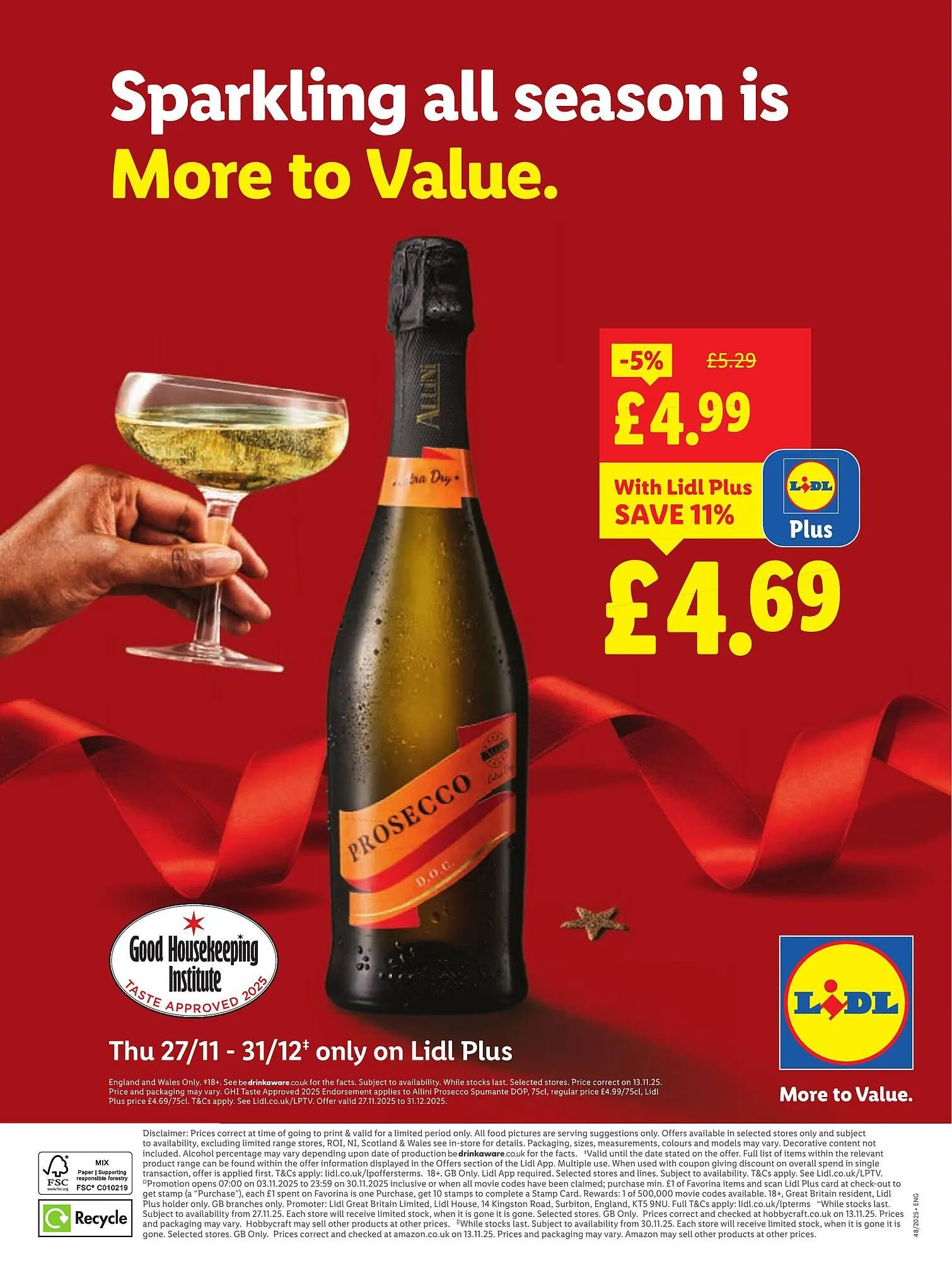 Lidl leaflet from 27 November to 3 December 2025 - Catalogue Page 29
