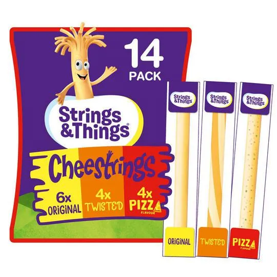 Strings & Things Cheestrings 14 x 20g (280g)