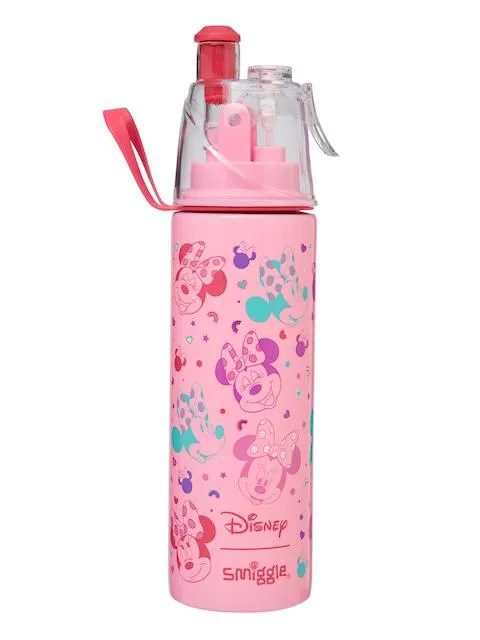 Minnie Mouse Insulated Stainless Steel Spritz Drink Bottle 500Ml