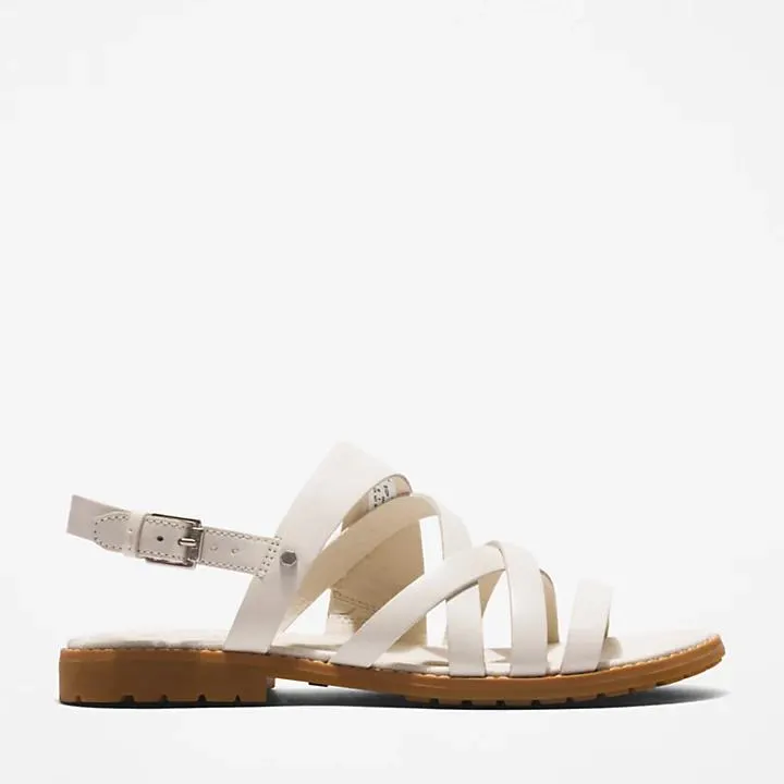 Chicago Riverside Backstrap Sandal for Women in White