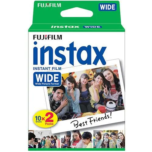 instax Colour Film 20 Shot Wide Picture format