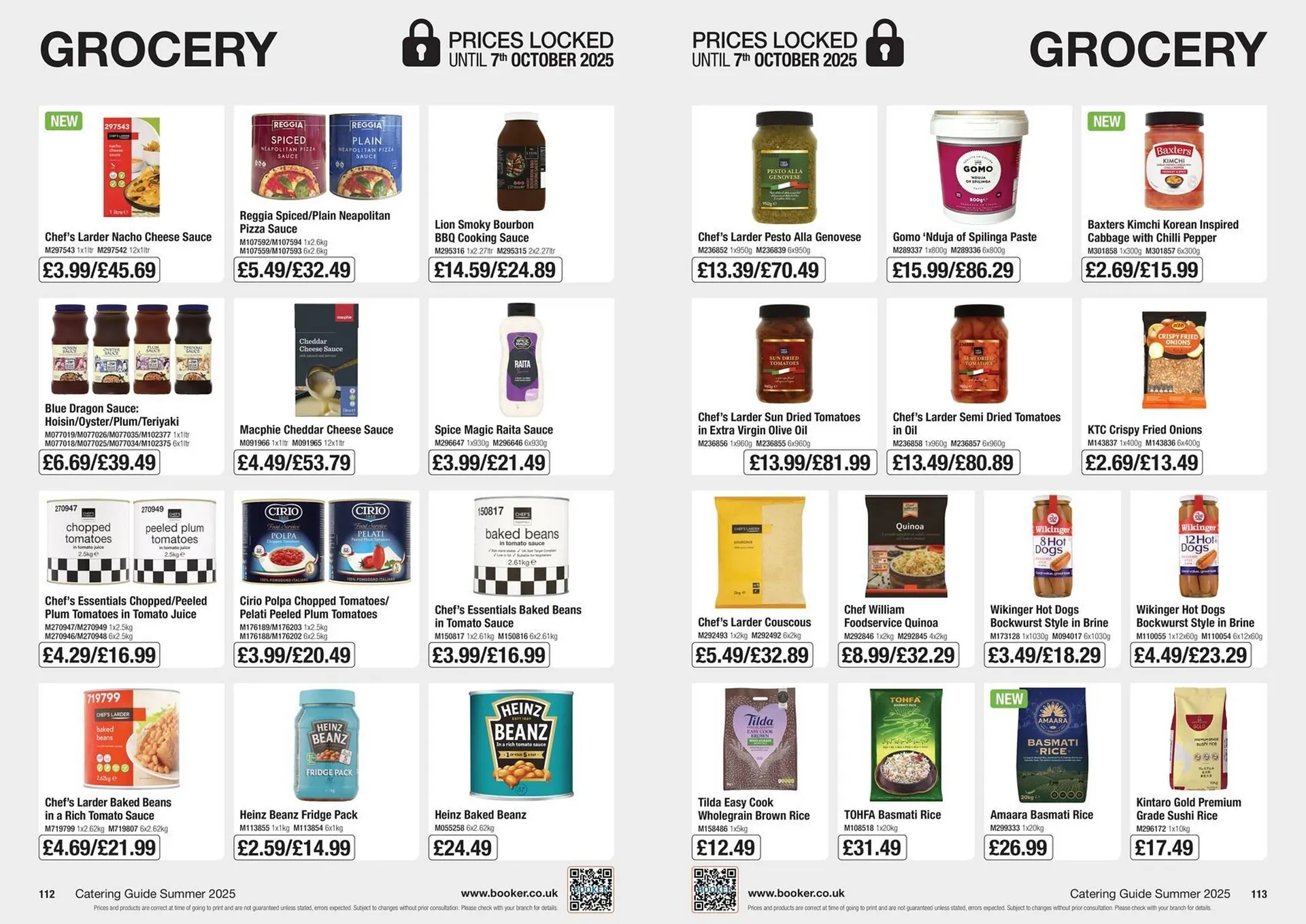 Booker Wholesale leaflet from 18 June to 7 October 2025 - Catalogue Page 57