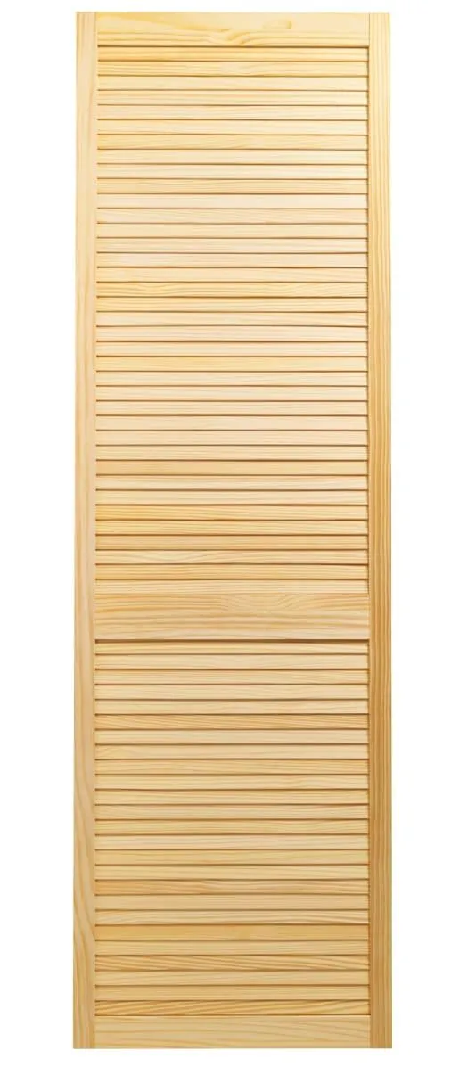 Wickes Pine Closed Internal Louvre Door - 1829 x 610mm