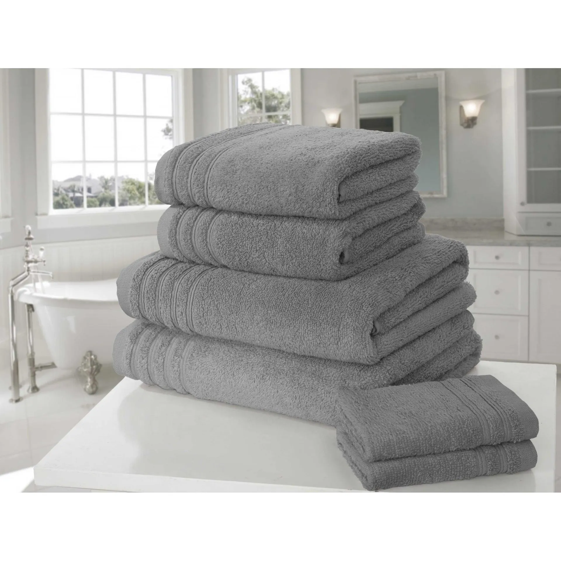Lewis's So Soft Zero Twist Towel Range - Charcoal