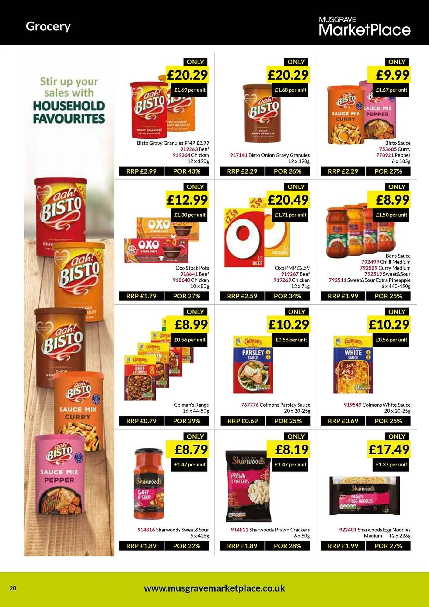 Musgrave MarketPlace leaflet from 1 April to 20 April 2025 - Catalogue Page 20