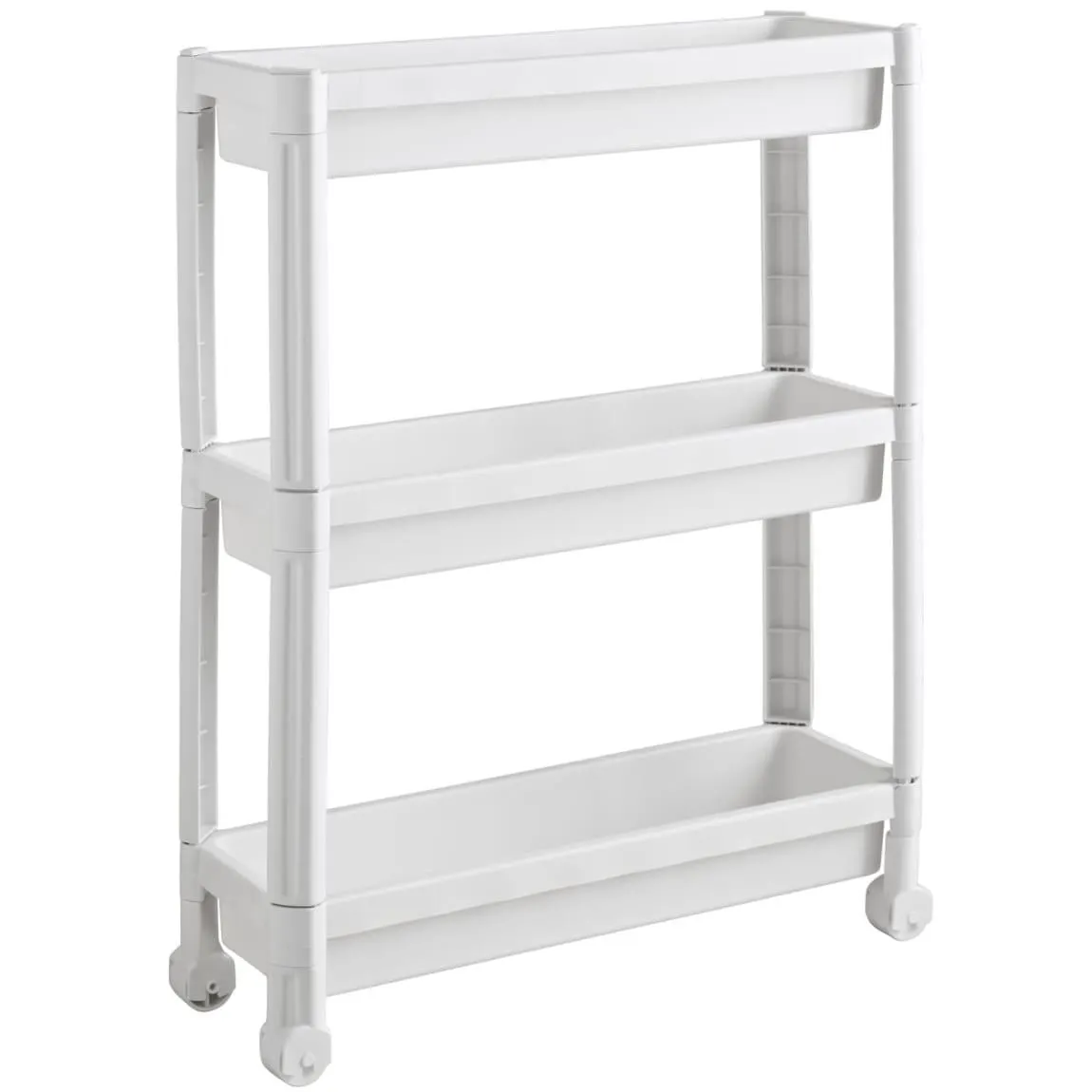 Home Essentials 3 Tier Storage Unit - White
