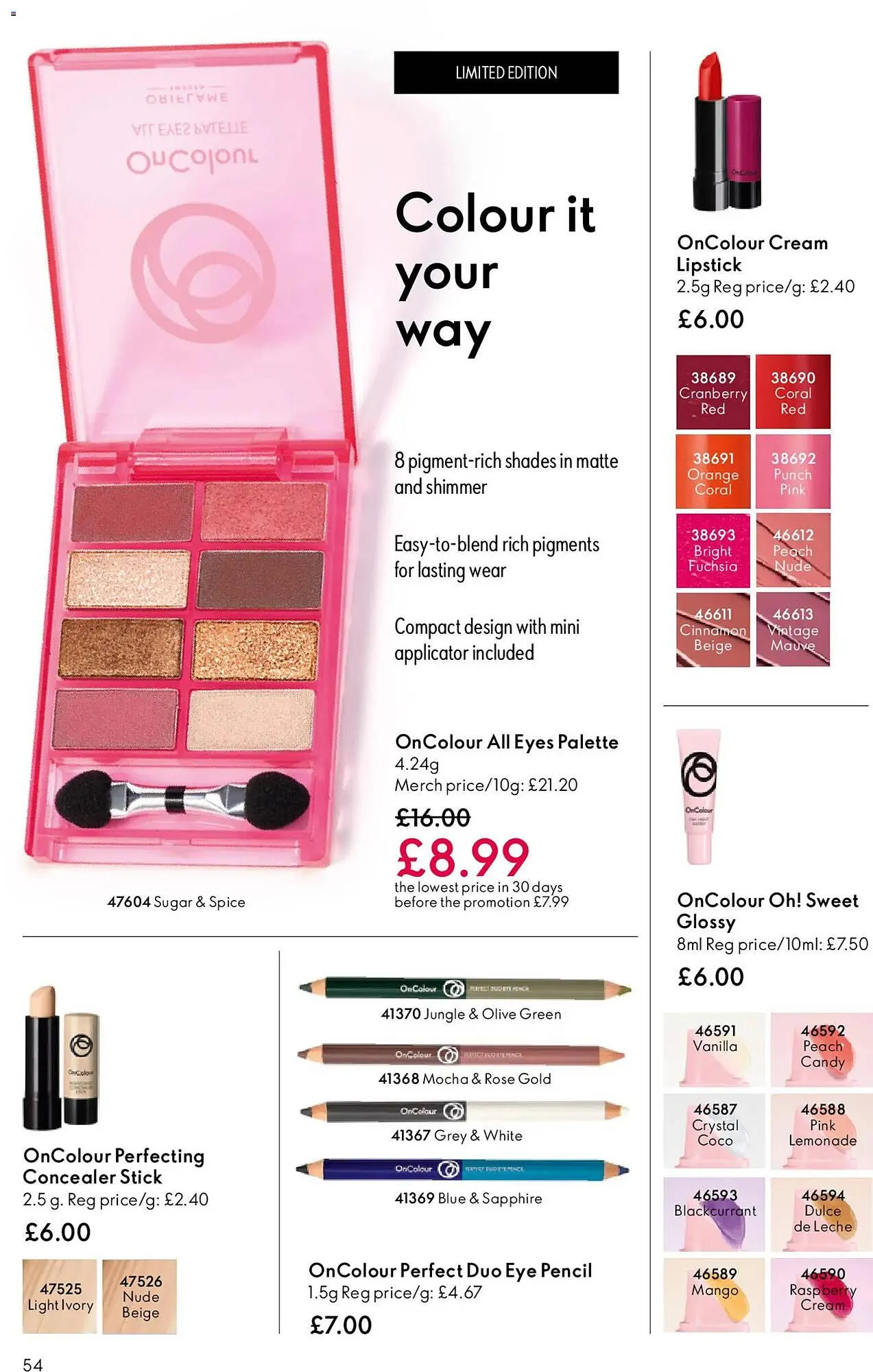 Oriflame catalogue from 15 April to 6 May 2026 - Catalogue Page 54