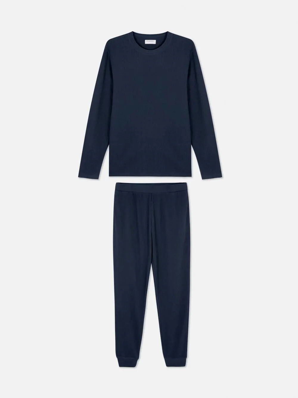 Ribbed Cuffed Pyjamas