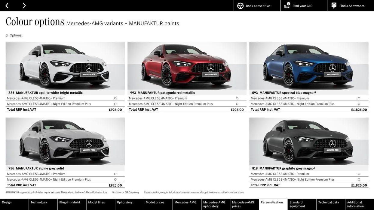 Mercedes Benz CLE Coupé from 22 August to 22 August 2025 - Catalogue Page 52