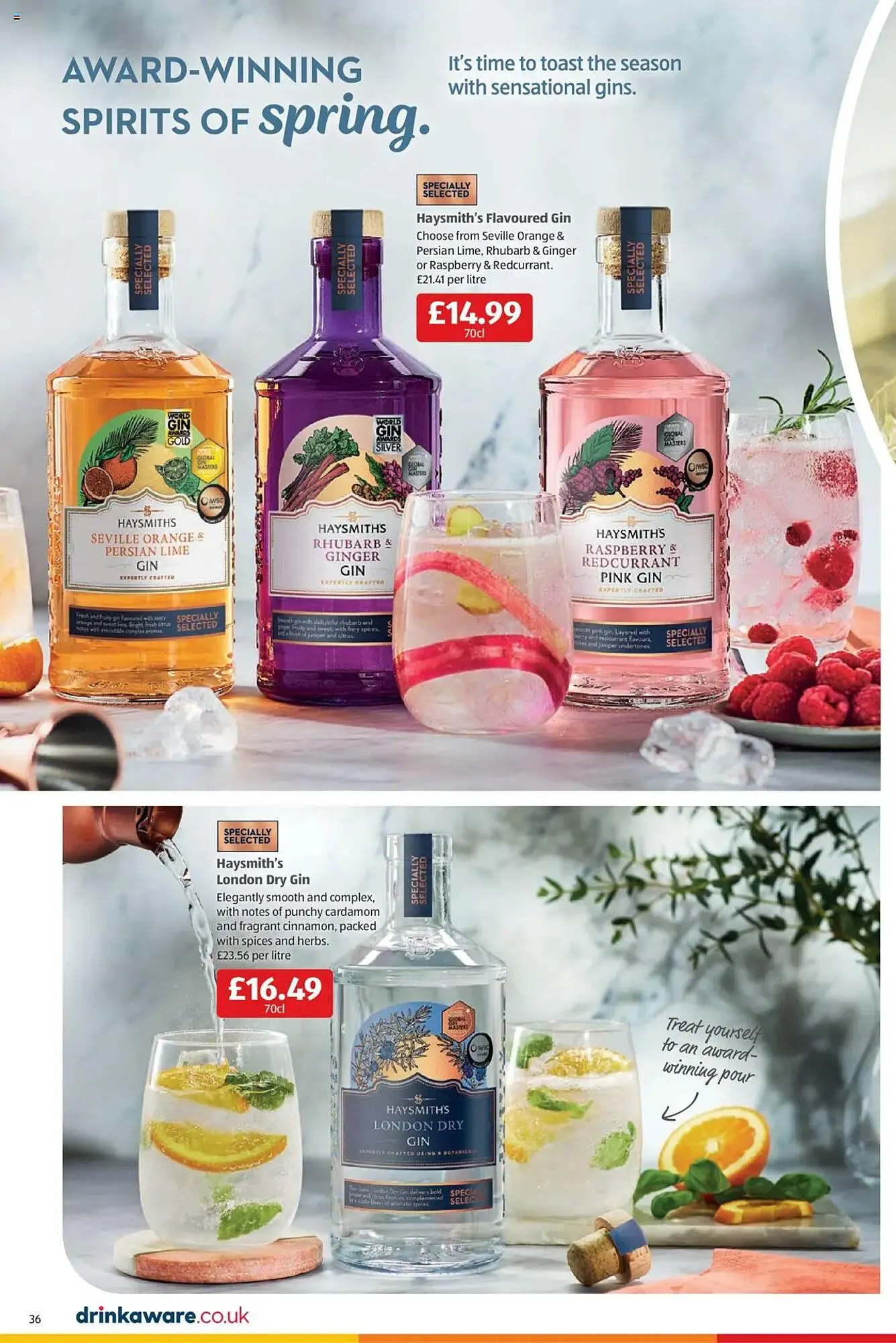 Aldi leaflet from 23 March to 21 April 2025 - Catalogue Page 36