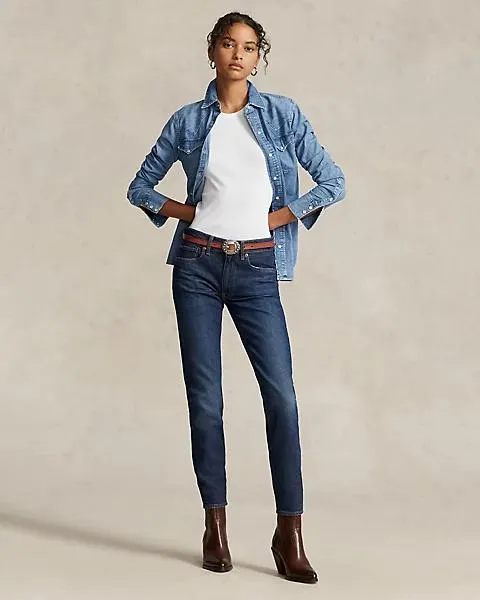 Mid-Rise Super-Slim Jean
