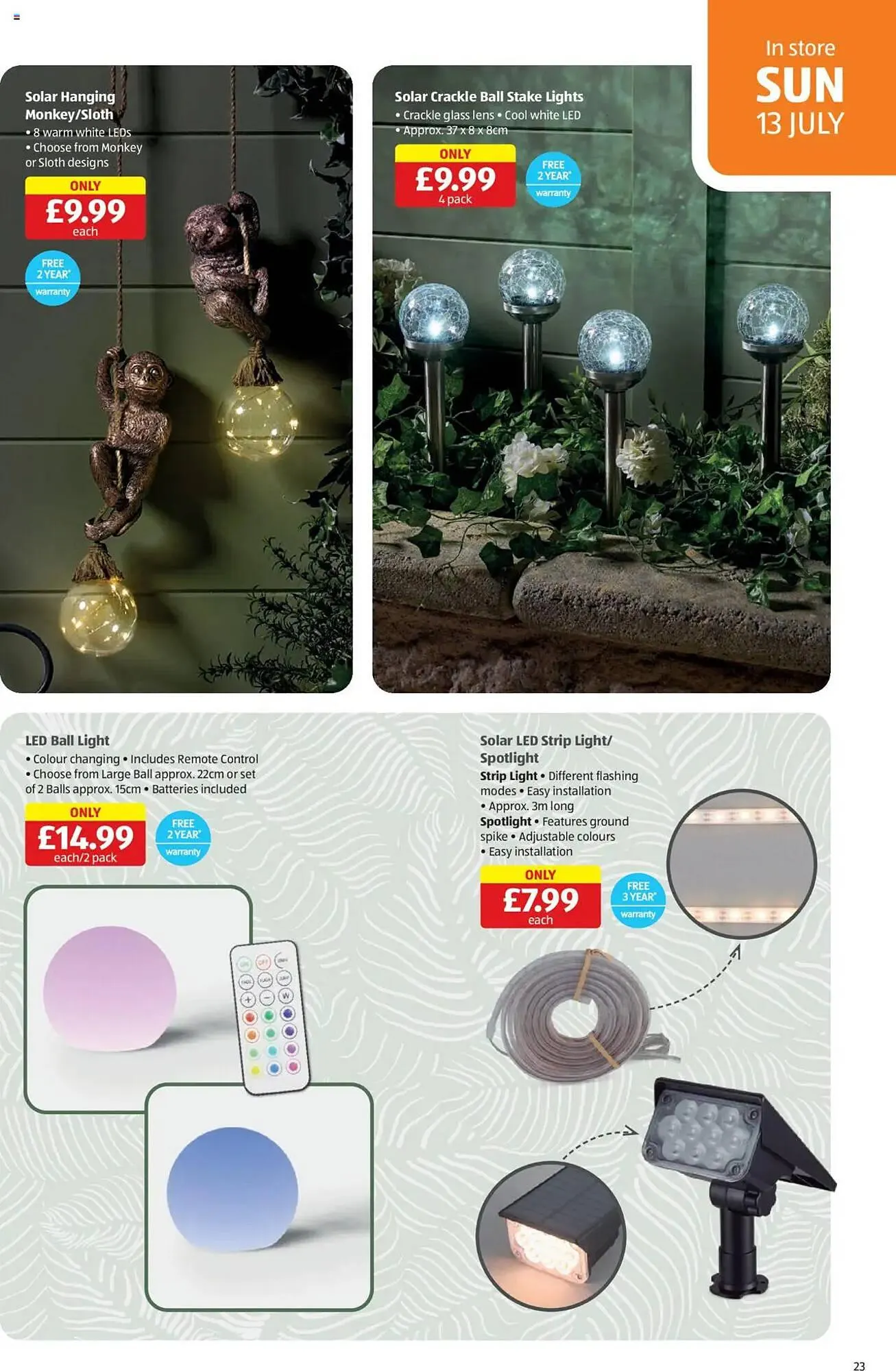 Aldi leaflet from 10 July to 14 July 2025 - Catalogue Page 23