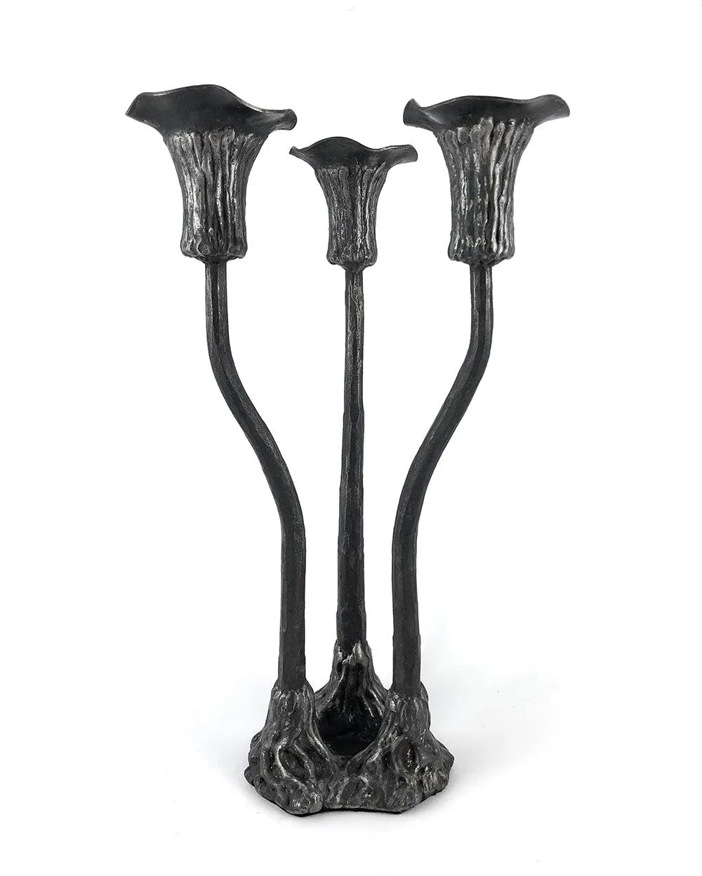 Triple Round Candelabrum