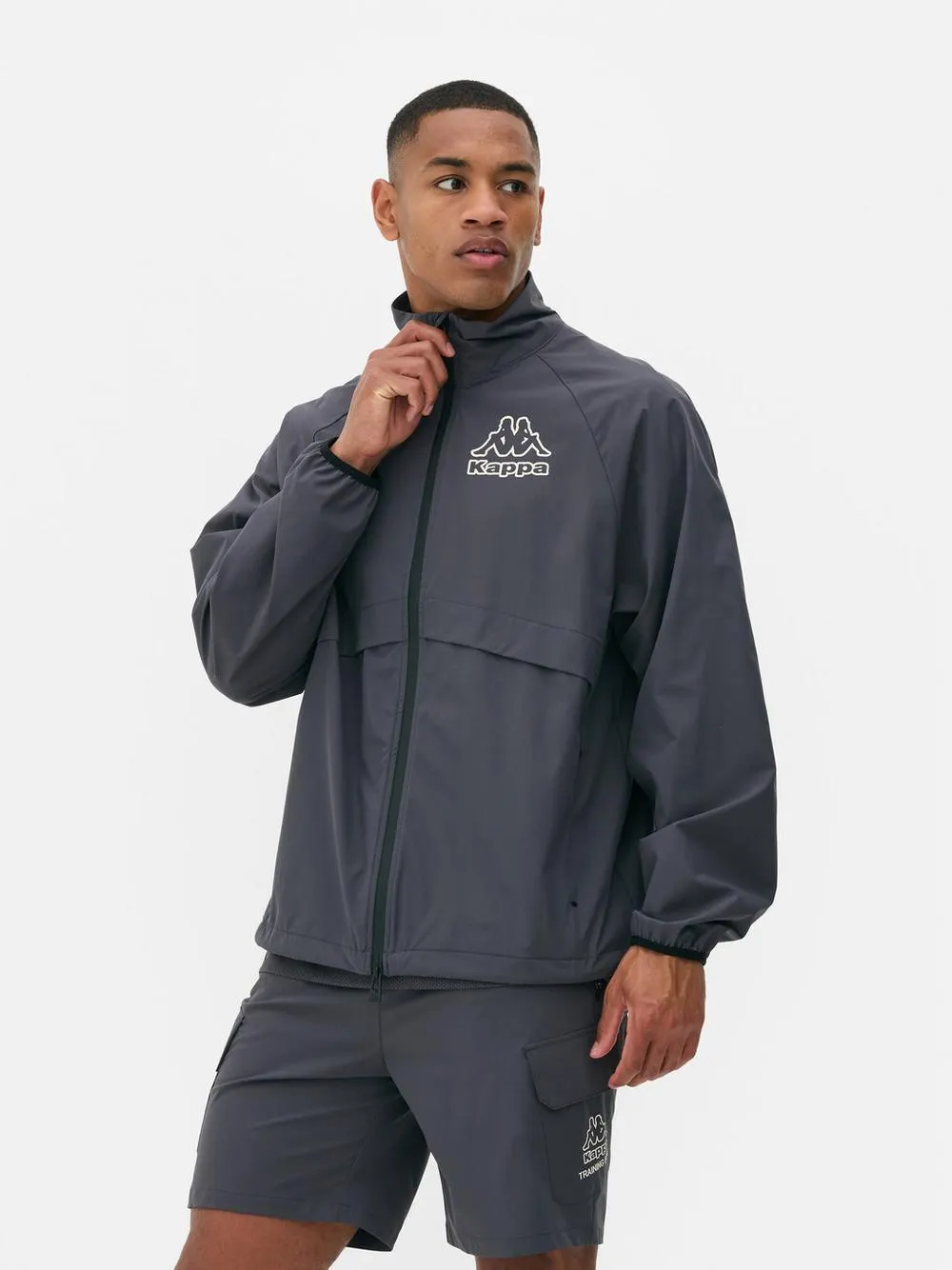 Kappa x Primark Zip-Up Funnel Neck Jacket