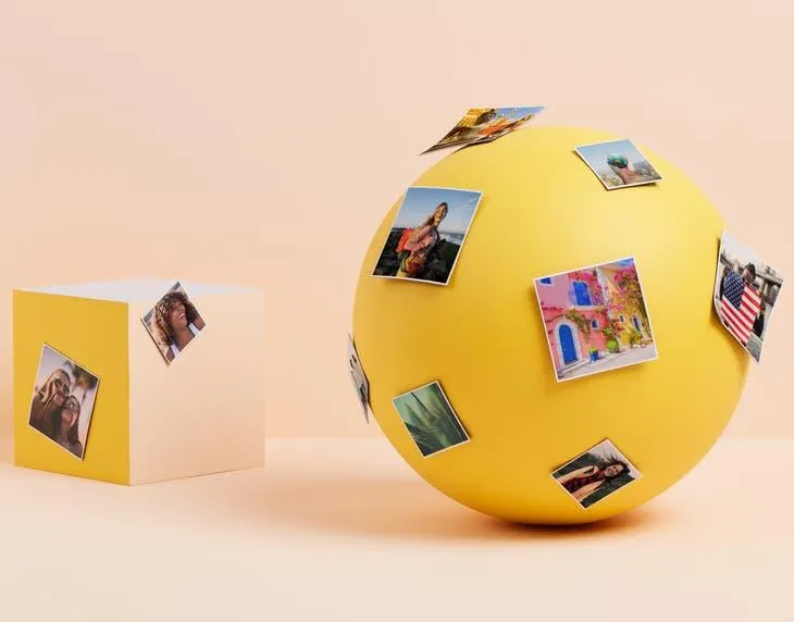 Photo Fridge Magnets - Square