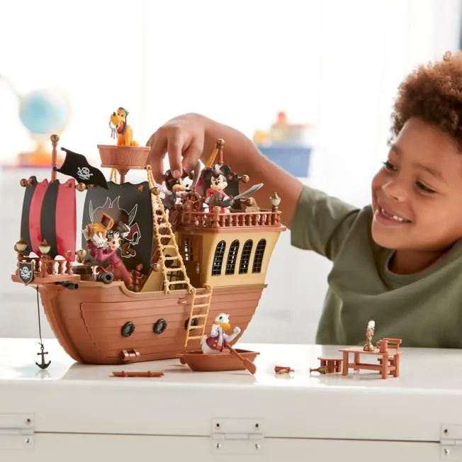 Mickey Mouse Pirates of the Caribbean Ship Playset