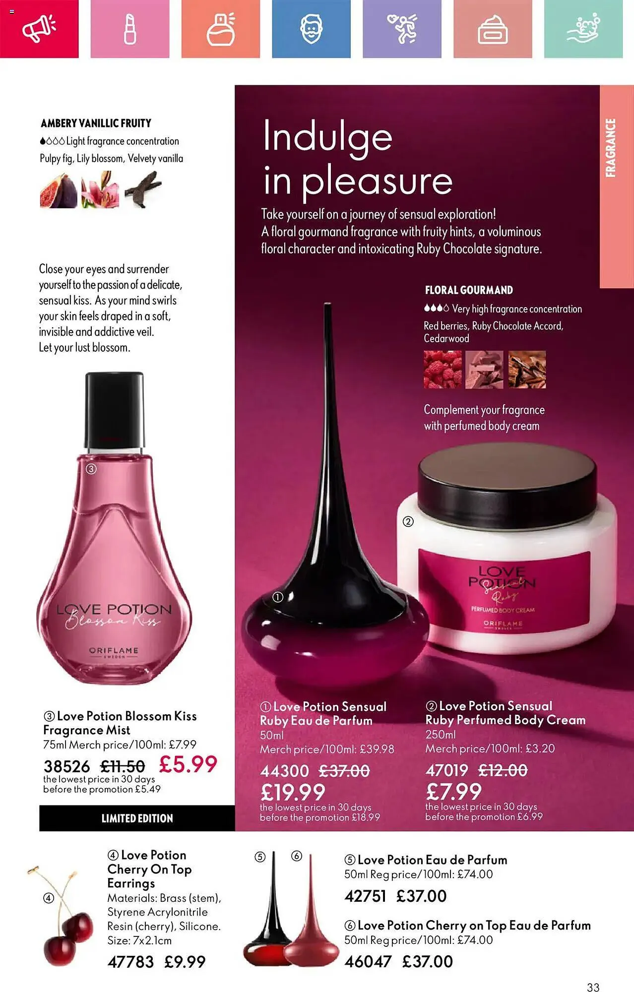 Oriflame leaflet from 17 April to 7 May 2025 - Catalogue Page 33